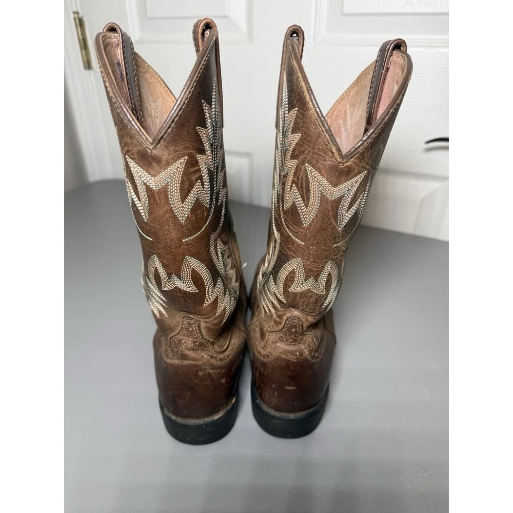 Ariat Heritage Stockman Women's 8.5B Western Cowboy Boots Driftwood Brown 29427